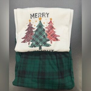 Maurices Black and Green Sleepwear